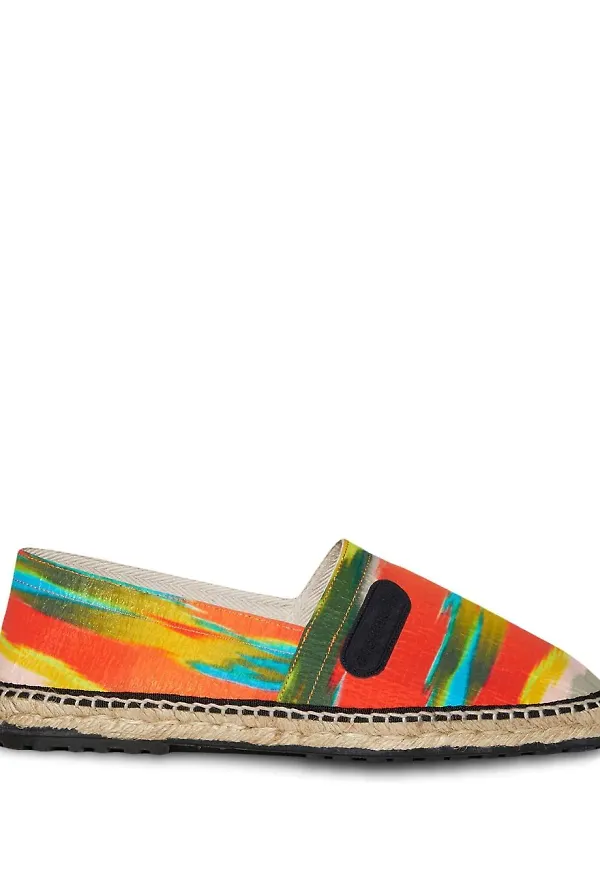Dsquared2 espadrillos med platt sula - Flerfärgad