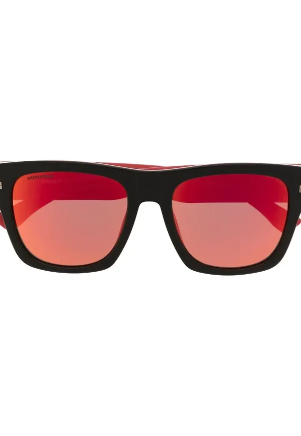 Dsquared2 Eyewear fyrkantiga solglasögon - Svart