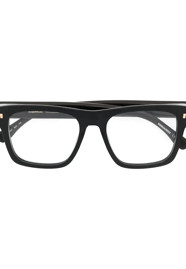 DSQUARED2 EYEWEAR glasögon med Wayfarer-bågar - Svart