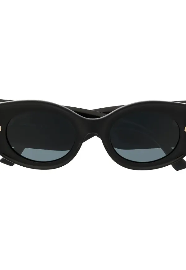 Dsquared2 Eyewear Hype runda solglasögon - Svart