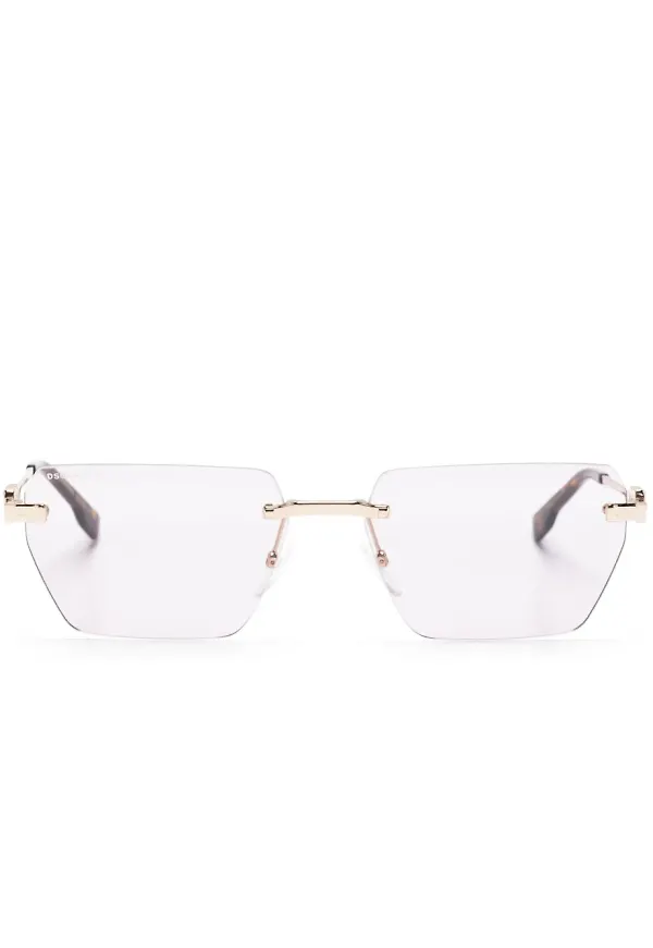 DSQUARED2 EYEWEAR rektangulära solglasögon - Guldfärgad