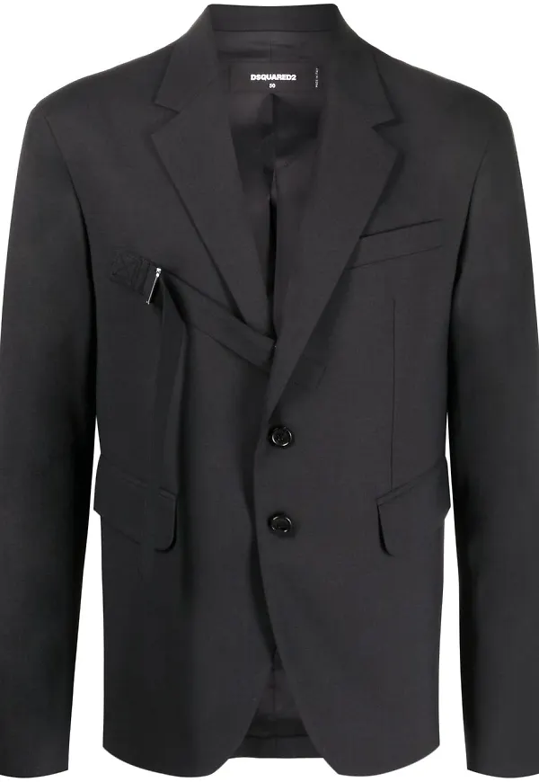 Dsquared2 finblazer med rem - Svart