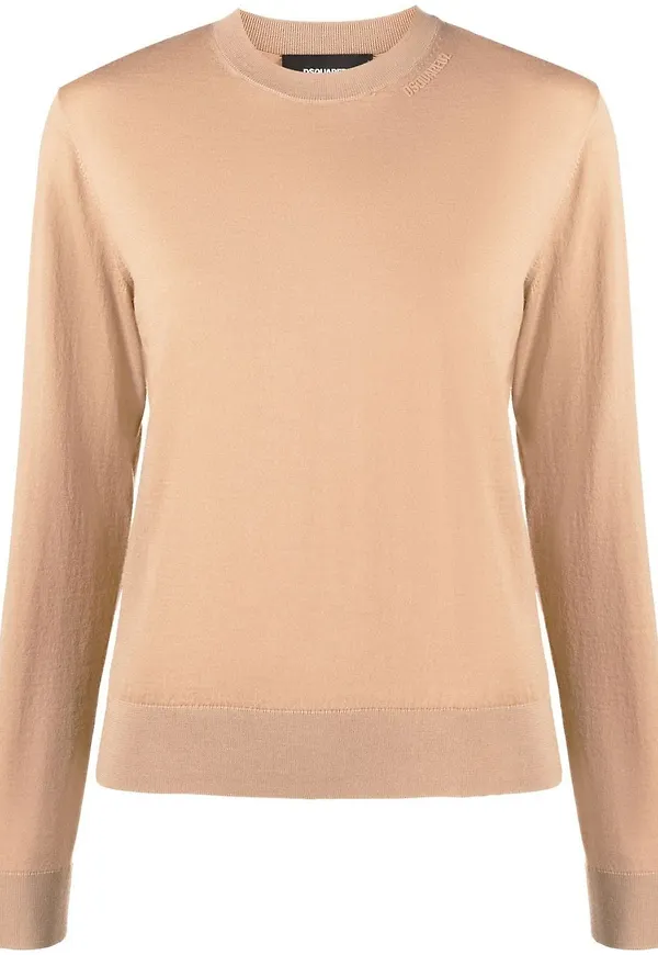 Dsquared2 finstickad tröja - Neutral