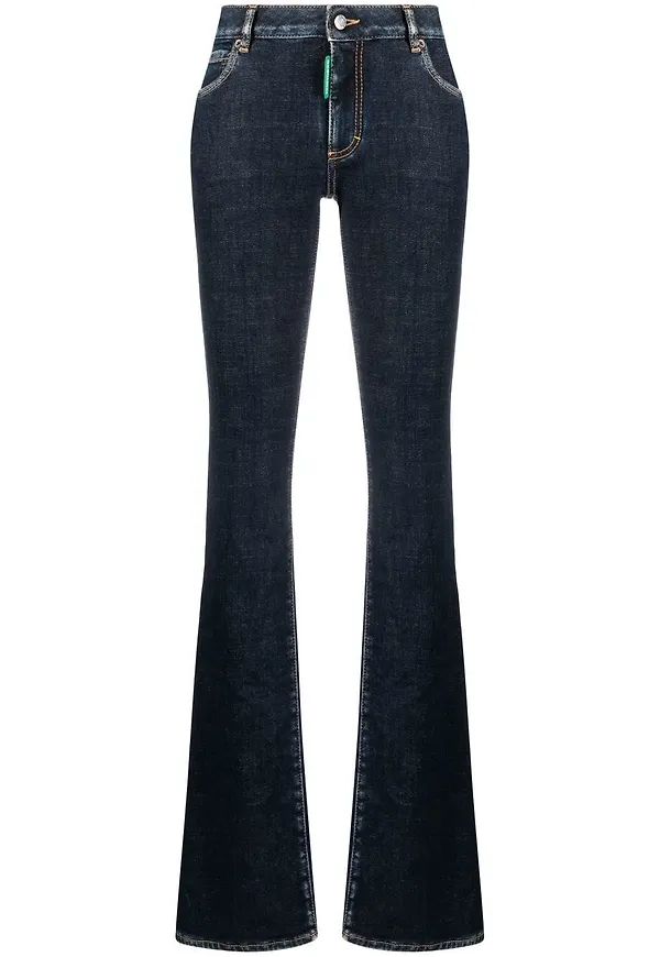 Dsquared2 flare-jeans - Blå