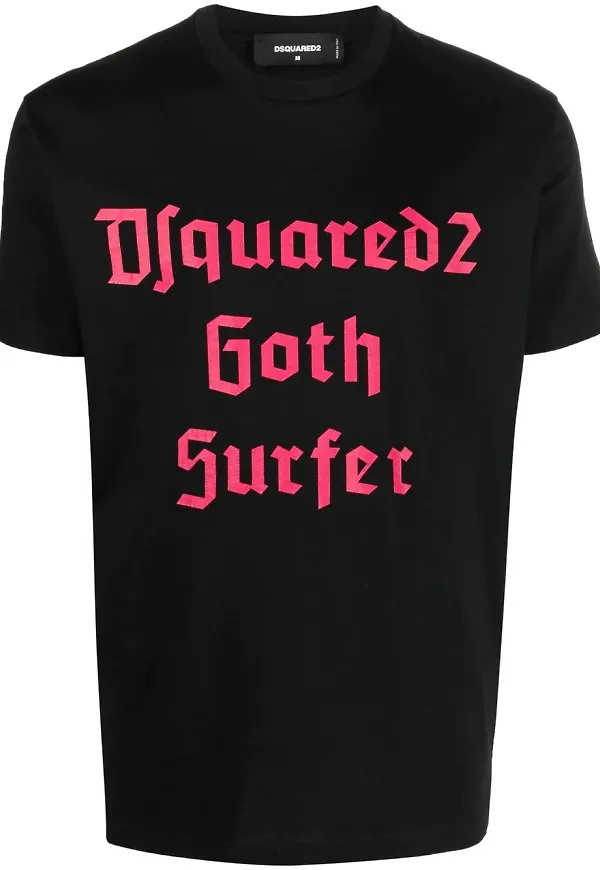 Dsquared2 Goth Surfer t-shirt - Svart