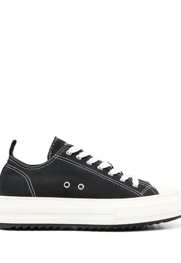 Dsquared2 grova sneakers - Svart