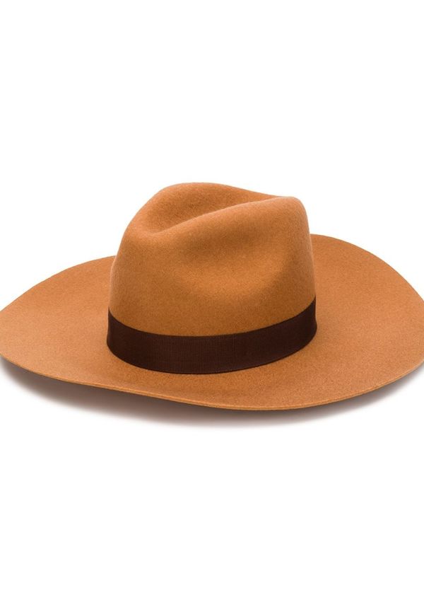 Dsquared2 hatt med brett brätte och logotyp - Neutral