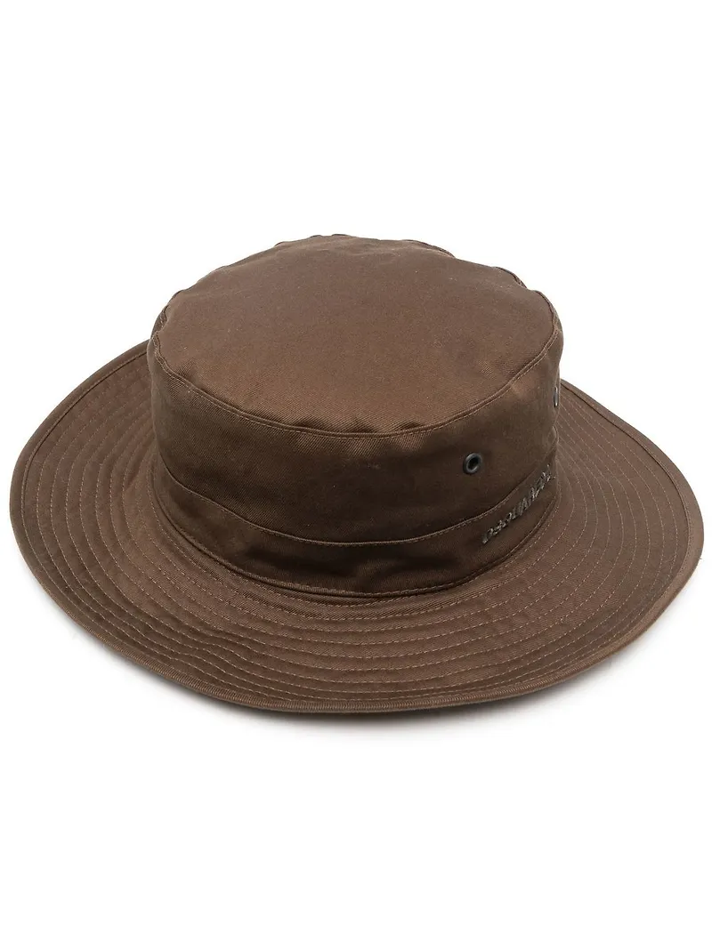 Dsquared2 hatt med dragsko - Brun