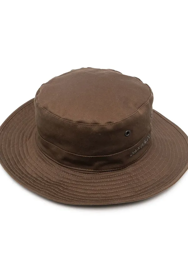 Dsquared2 hatt med dragsko - Brun