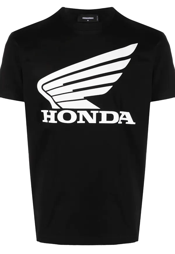 Dsquared2 Honda t-shirt med tryck - Svart