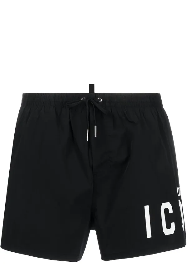 Dsquared2 Icon badbyxor - Svart