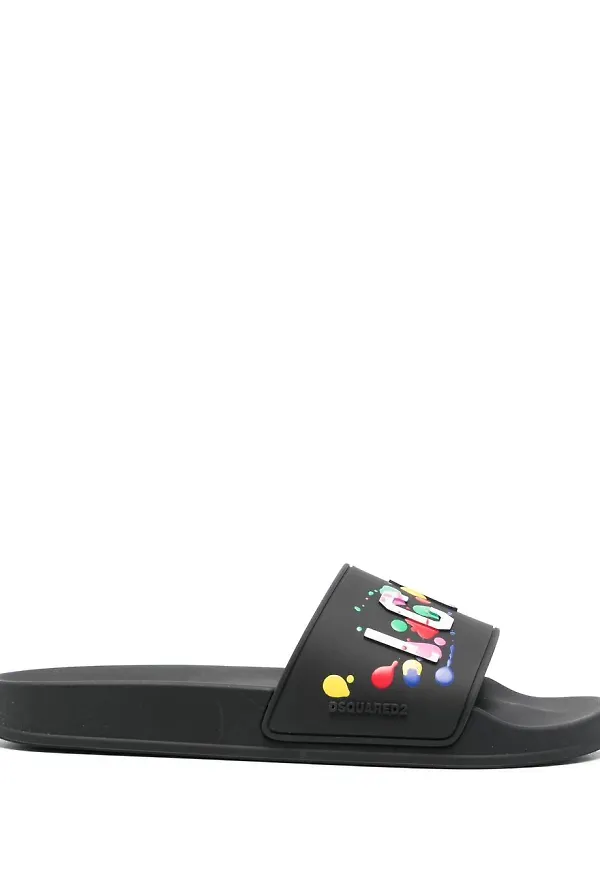 Dsquared2 Icon badtofflor - Svart