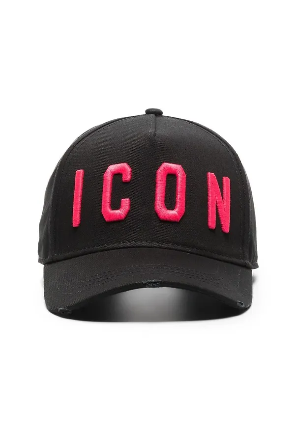 Dsquared2 Icon basebollkeps med brodyr - Svart