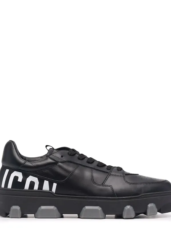 Dsquared2 Icon Basket låga sneakers - Svart