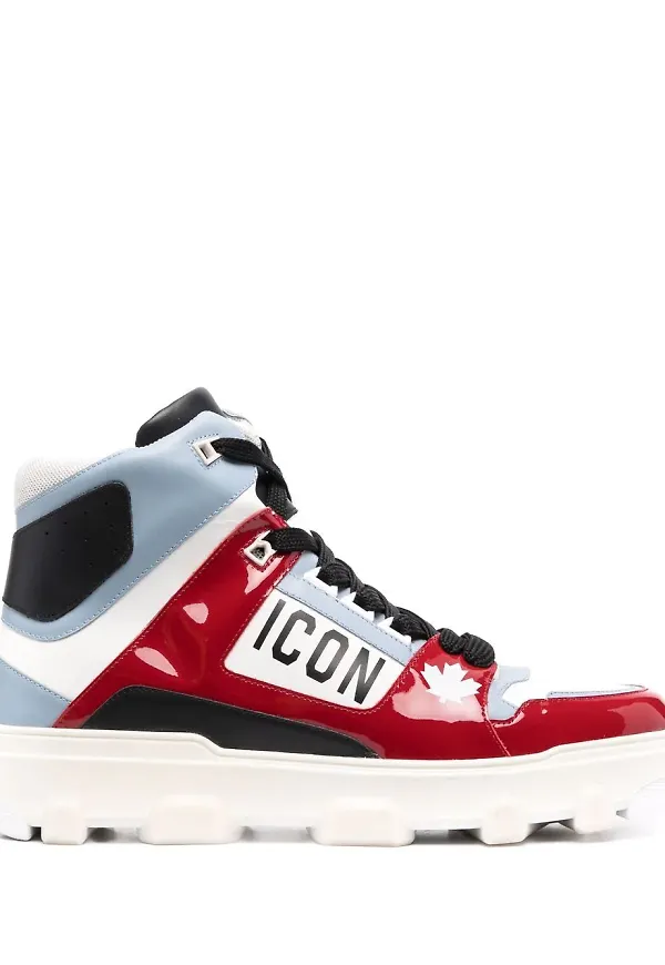 Dsquared2 Icon Basket sneakers - Röd