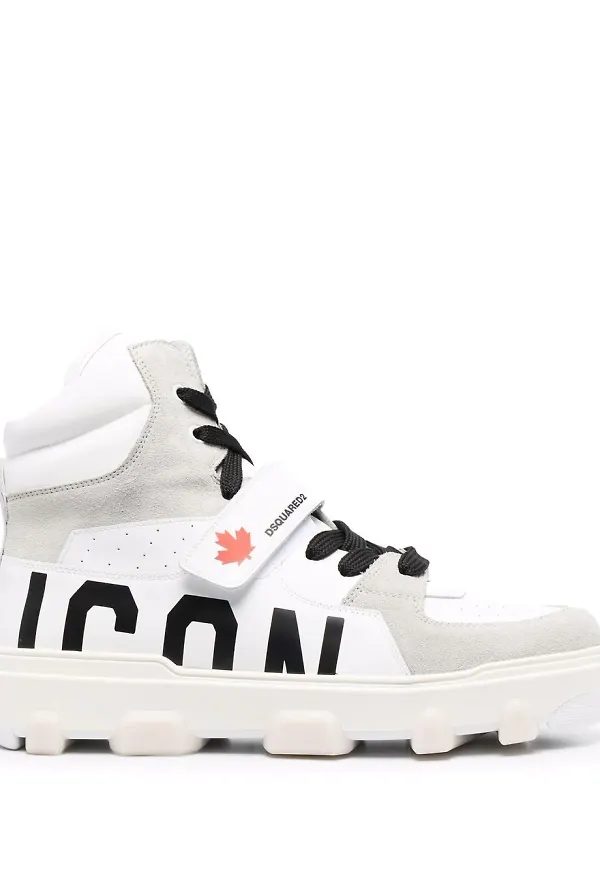 Dsquared2 Icon Basket sneakers - Vit