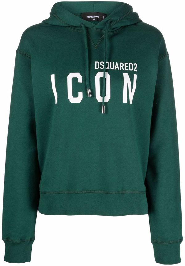 Dsquared2 Icon hoodie - Grön