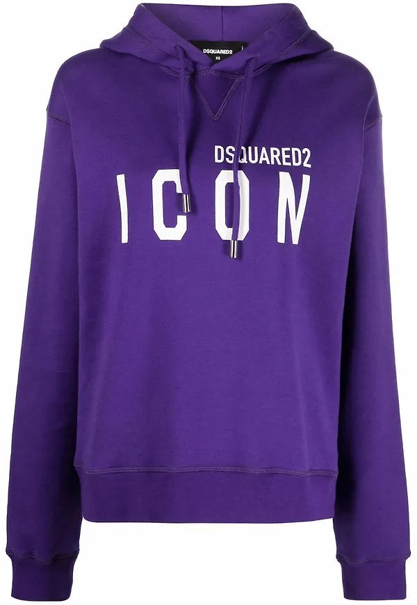 Dsquared2 Icon hoodie - Lila