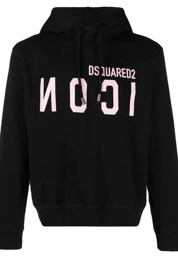 Dsquared2 Icon hoodie - Svart