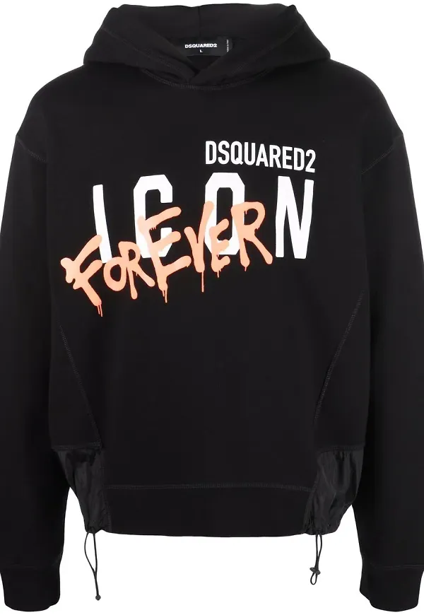 Dsquared2 Icon hoodie - Svart