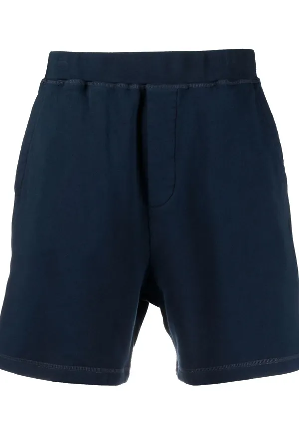 Dsquared2 Icon knälånga träningsshorts - Blå