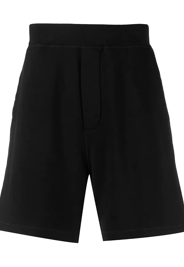 Dsquared2 Icon knälånga träningsshorts - Svart
