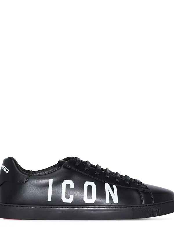 Dsquared2 Icon låga sneakers - Svart