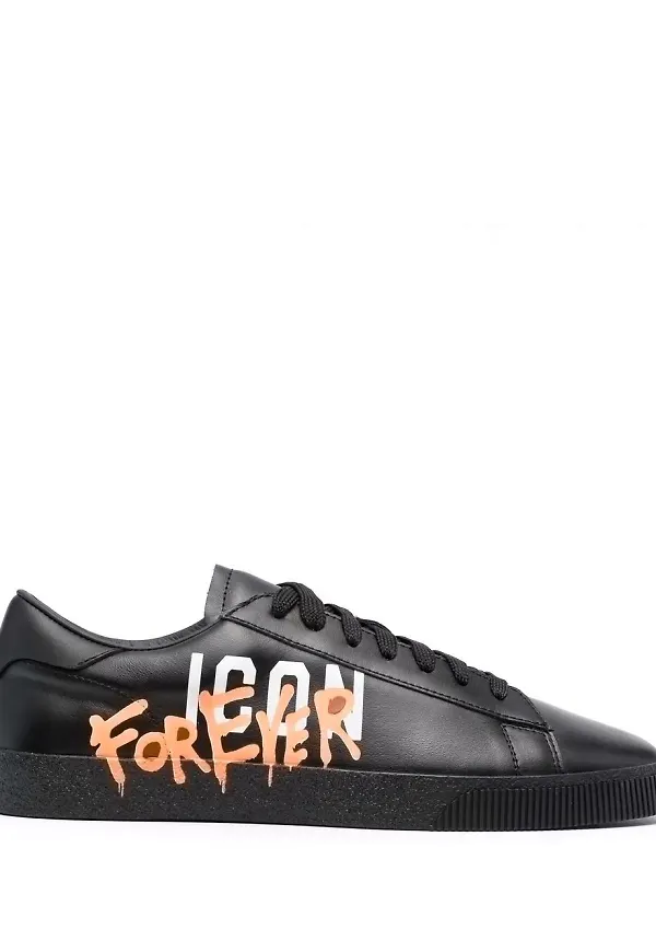 Dsquared2 Icon låga sneakers - Svart