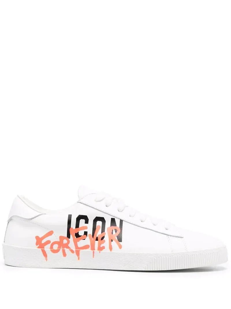 Dsquared2 Icon låga sneakers - Vit