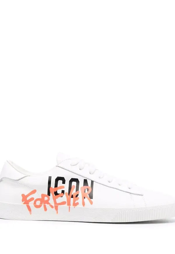 Dsquared2 Icon låga sneakers - Vit