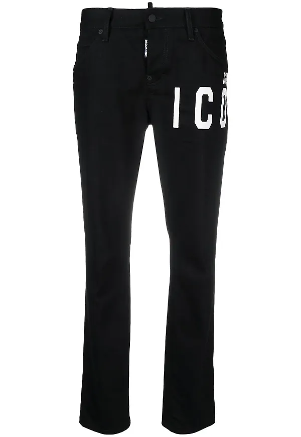 Dsquared2 Icon slim fit-jeans - Svart