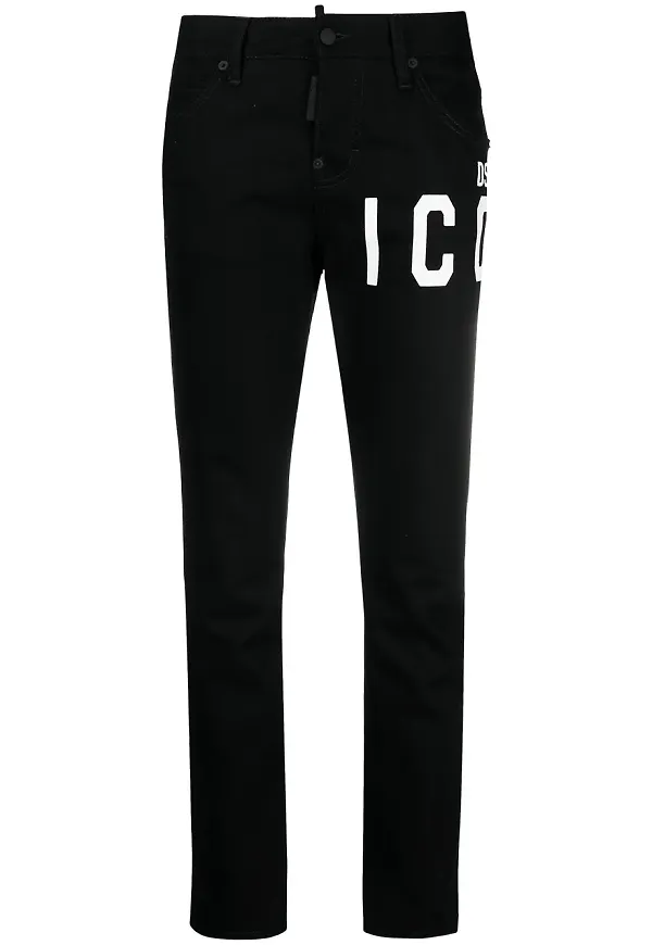 Dsquared2 Icon slim fit-jeans - Svart
