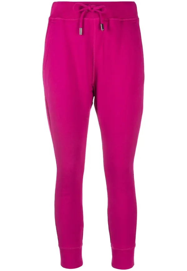 Dsquared2 Icon sweatpants med tryck - Rosa