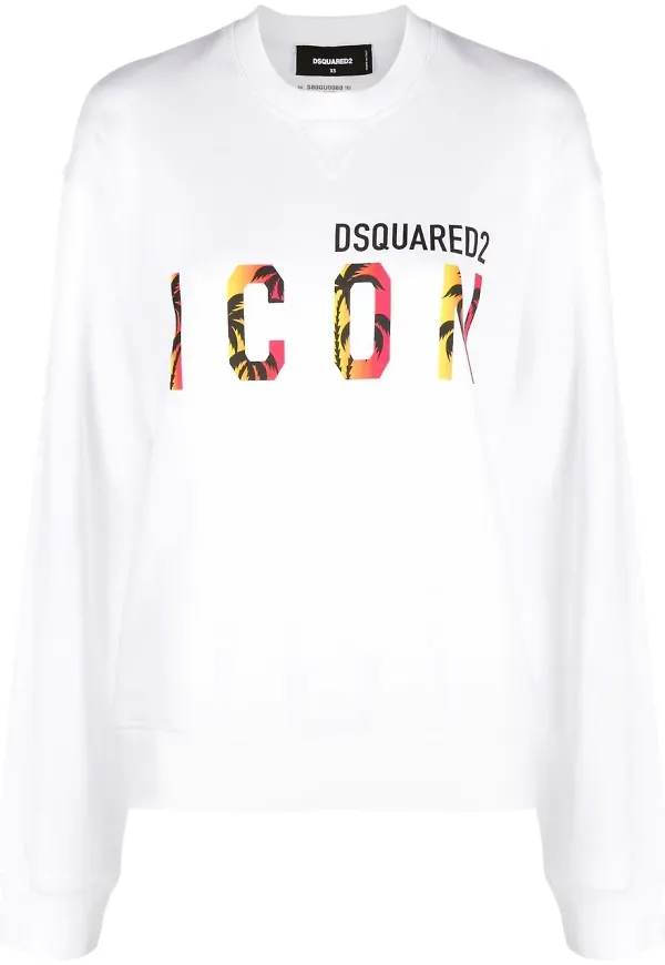 Dsquared2 Icon sweatshirt - Vit