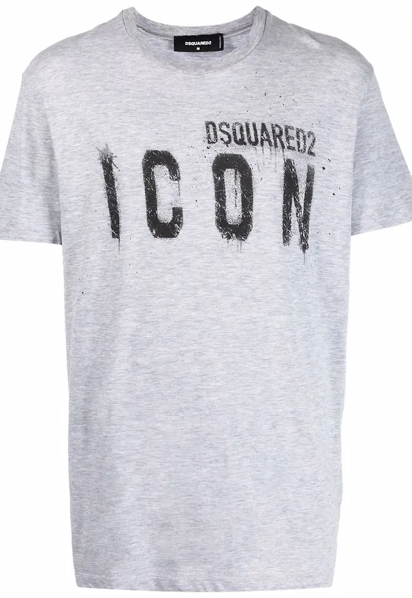 Dsquared2 Icon t-shirt med tryck - Grå