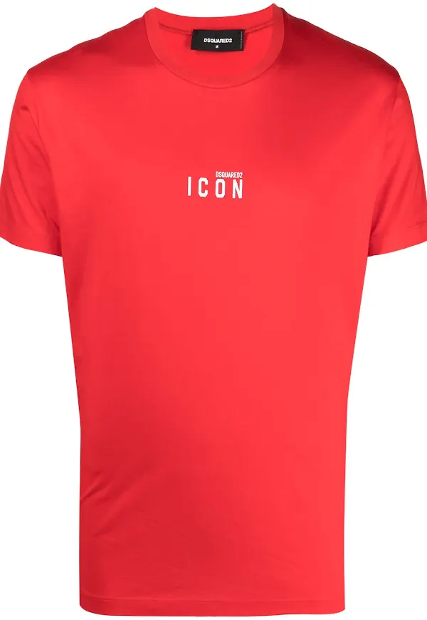 Dsquared2 Icon t-shirt med tryck - Röd