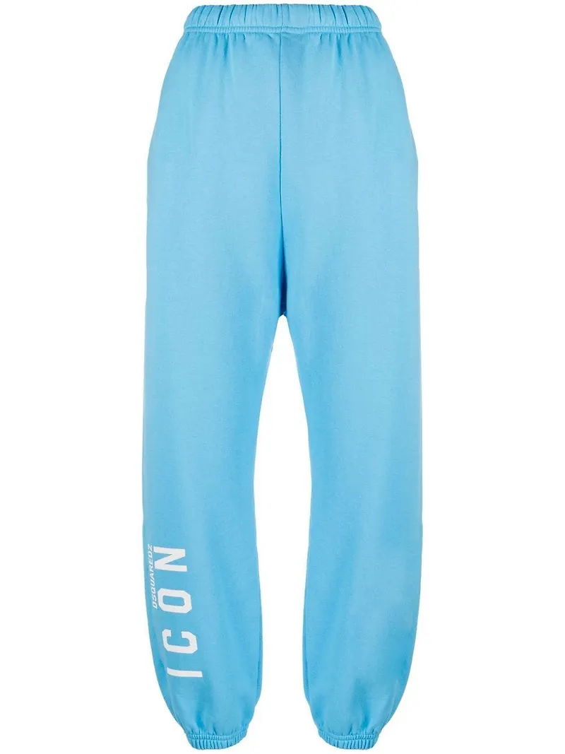 Dsquared2 Icon trackpants med logotyp - Blå