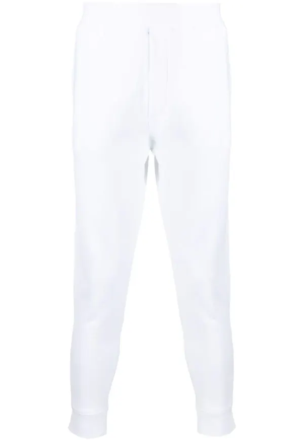 Dsquared2 Icon trackpants med tryck - Vit