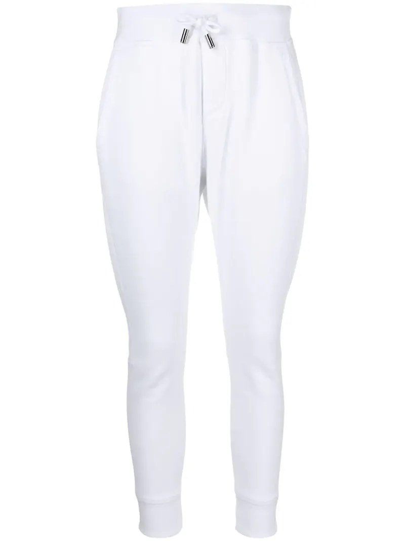Dsquared2 Icon trackpants med tryck - Vit