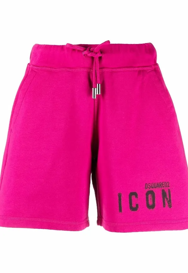 Dsquared2 Icon träningsshorts - Rosa