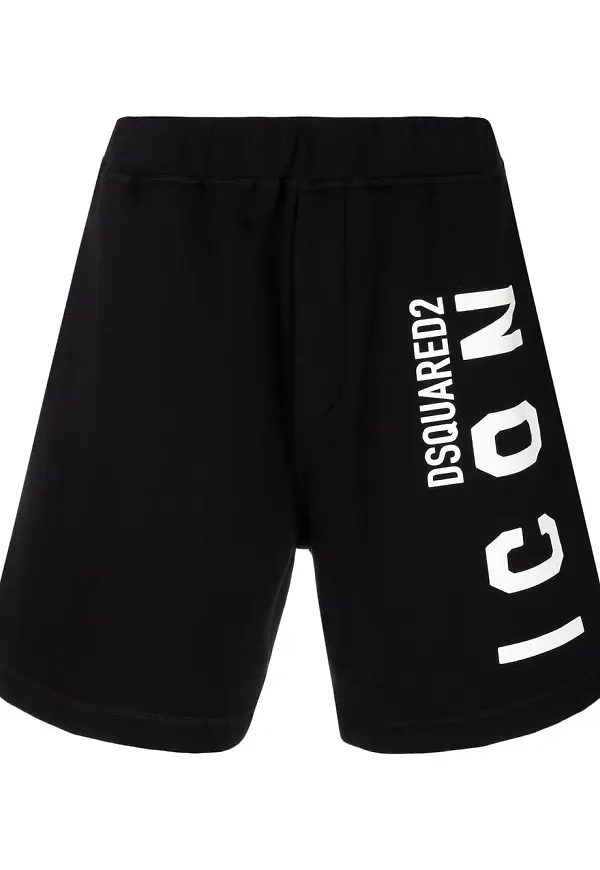 Dsquared2 Icon träningsshorts - Svart