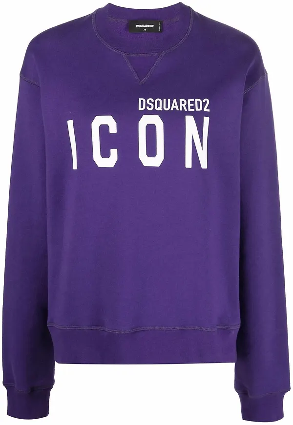 Dsquared2 Icon tröja - Lila
