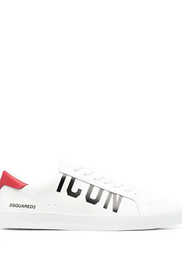 Dsquared2 Iconic Plein låga sneakers - Vit