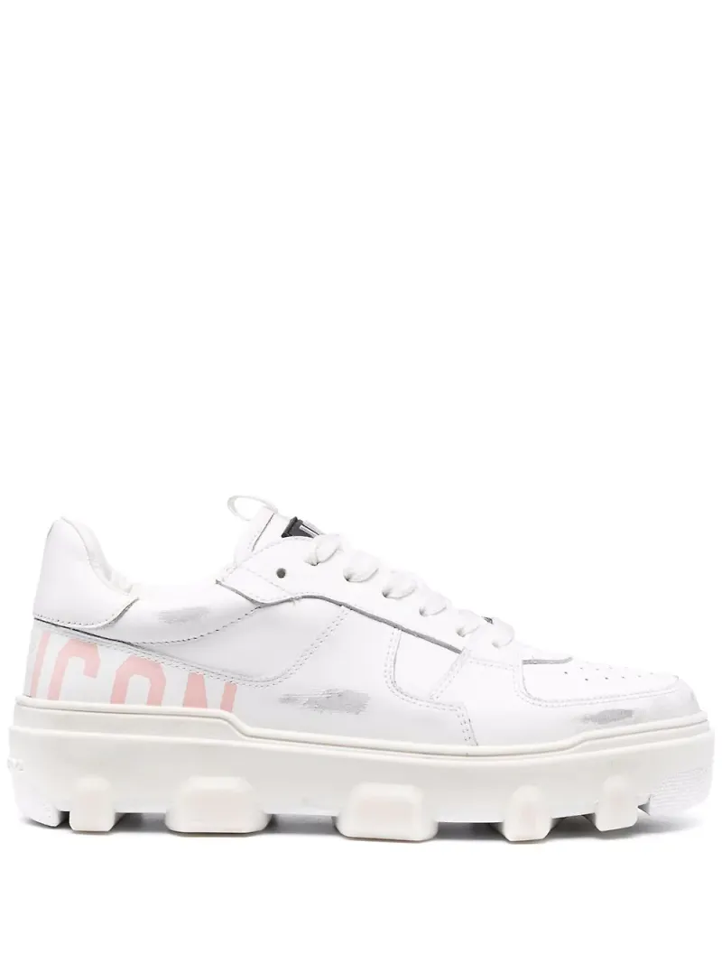 Dsquared2 Iconic Plein låga sneakers - Vit