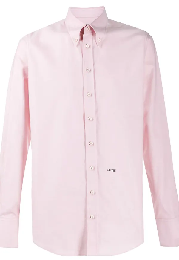 Dsquared2 inpassad skjorta - Rosa