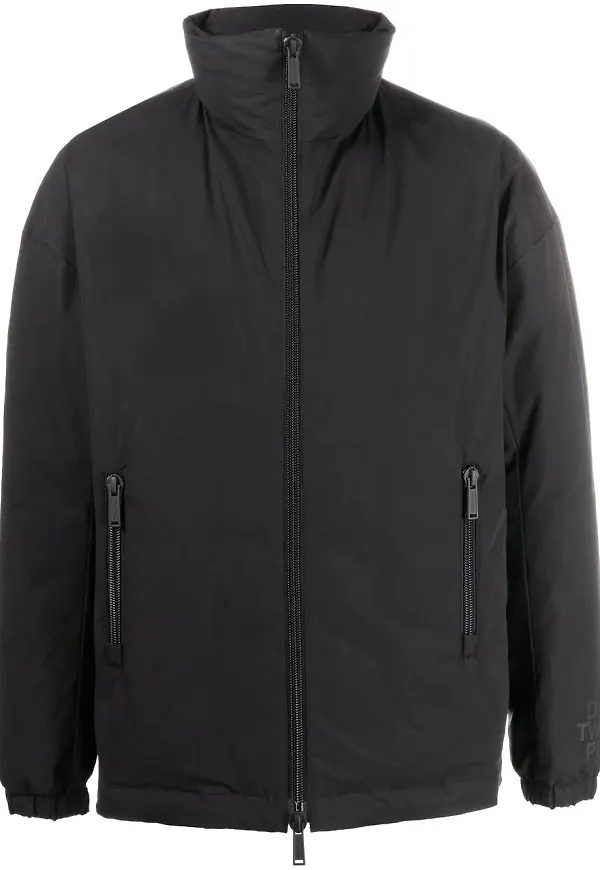 Dsquared2 jacka med dragkedja - Svart