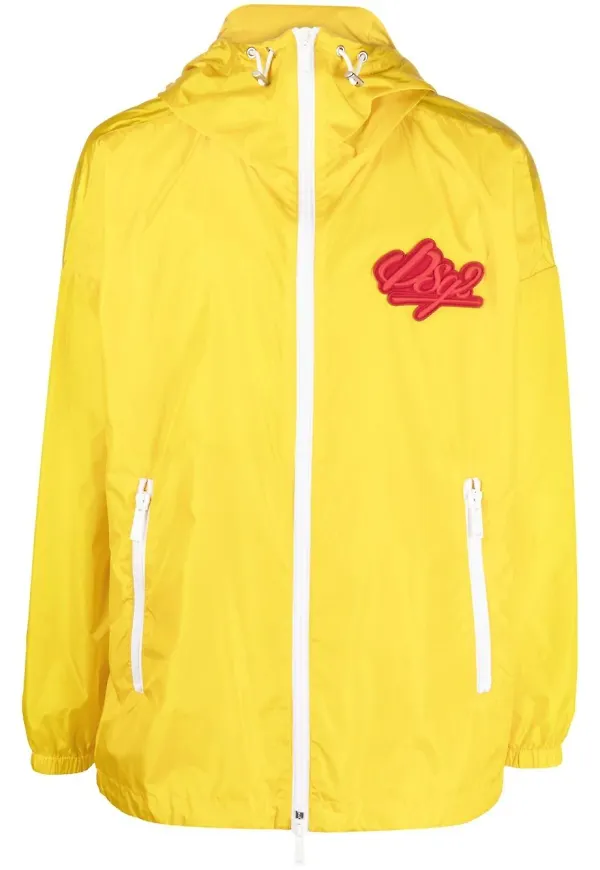 Dsquared2 jacka med huva - Orange
