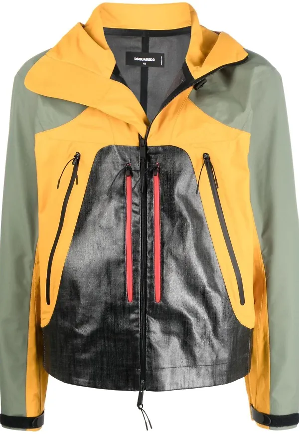 Dsquared2 jacka med huva - Svart