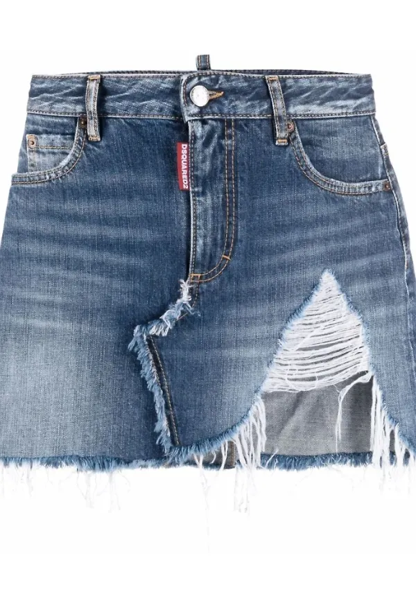 Dsquared2 Jeanskjolar Blå, Dam