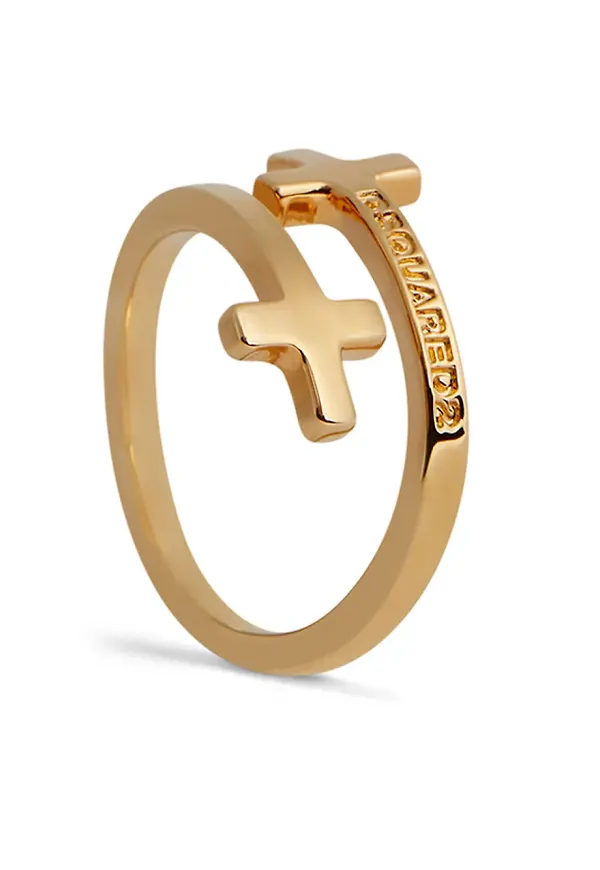 DSQUARED2 Jesus ring - Guldfärgad